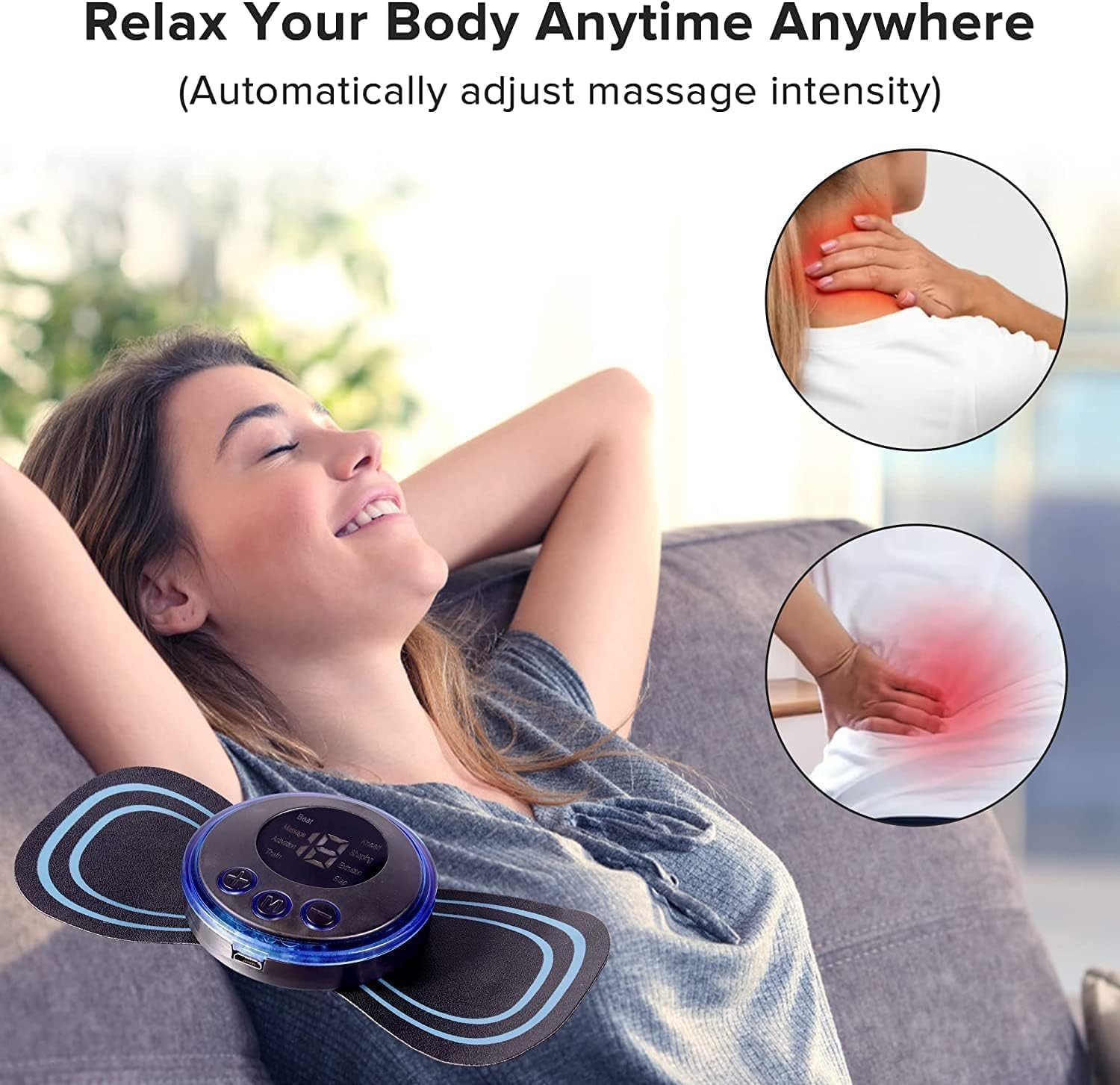 Foot Massager Electric Foot And Body Pain Relief EMS Massage Machine Pad Feet Muscle Stimulator Massager Mat Pad Relax Feet for Home & Office Use Portable Electric Combo offer Foot Massager Electric Foot And Body Pain Relief EMS Massage Machine Pad Feet Muscle Stimulator Massager Mat Pad Relax Feet for Home & Office Use Portable Electric Combo offer